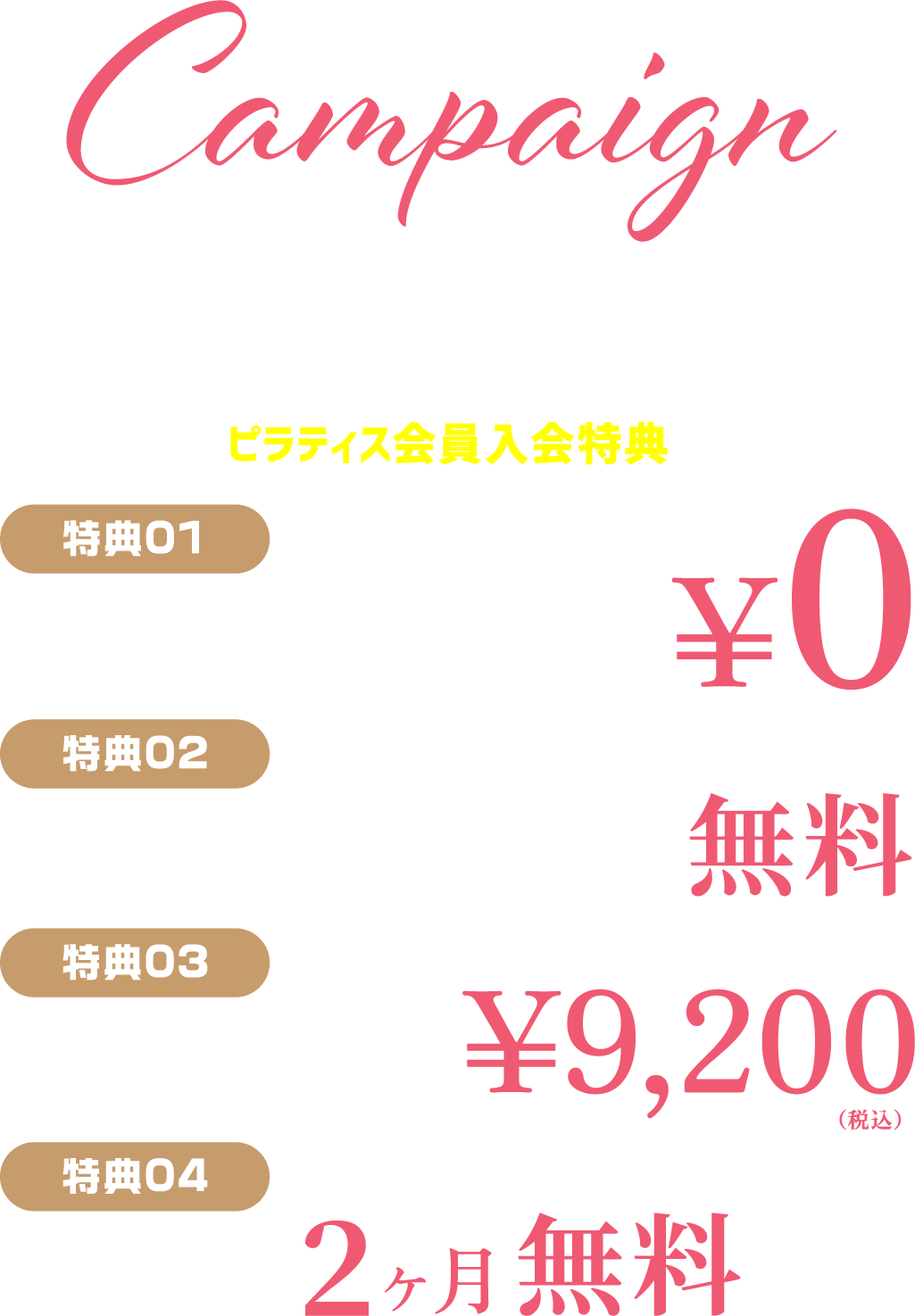 キャンペーン情報